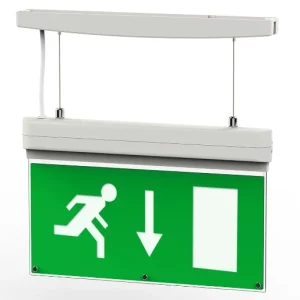 Emergency LED Suspended Exit Sign 3W LiFePO4 Batteries